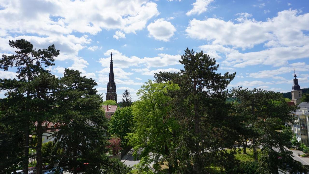 Goldrausch - Glanzvolle Ferienwohnung In Meissen Am Lutherplatz Eksteriør billede