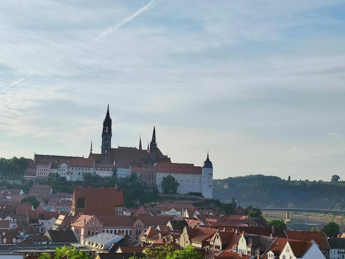 Goldrausch - Glanzvolle Ferienwohnung In Meissen Am Lutherplatz Eksteriør billede