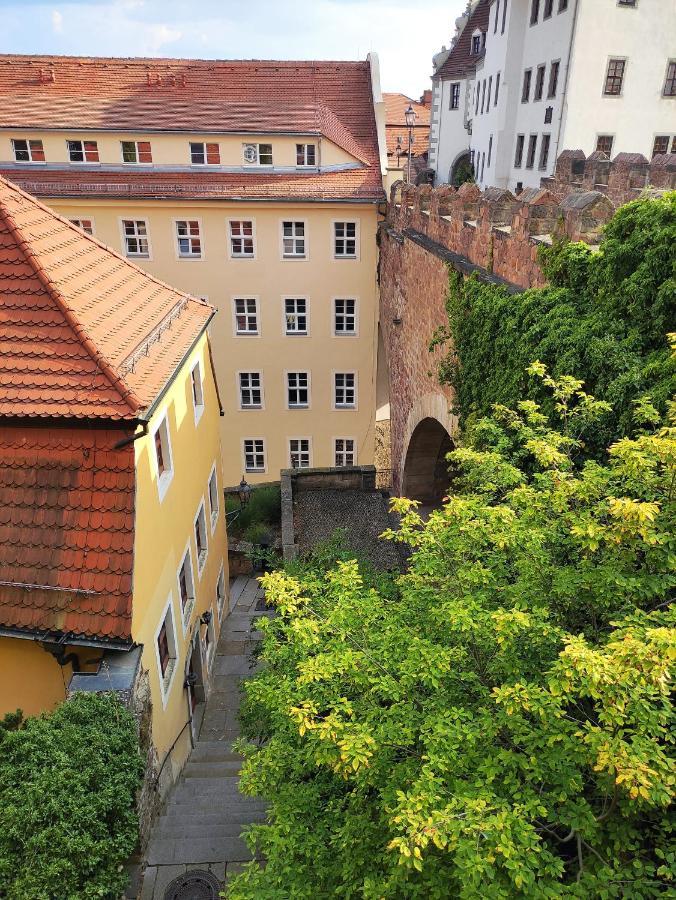 Goldrausch - Glanzvolle Ferienwohnung In Meissen Am Lutherplatz Eksteriør billede