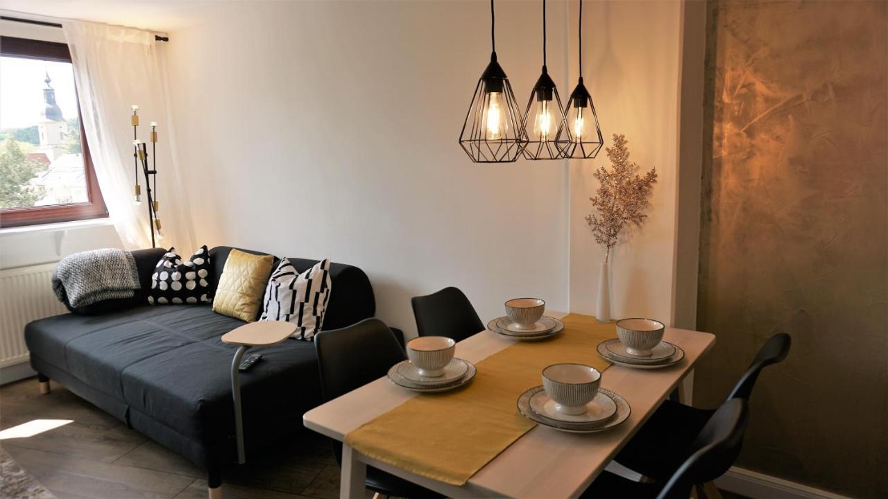 Goldrausch - Glanzvolle Ferienwohnung In Meissen Am Lutherplatz Eksteriør billede